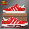 Anthrax Yellow Stripes Style 1 Adidas Stan Smith Shoes