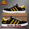 Anthrax Yellow Stripes Style 3 Adidas Stan Smith Shoes
