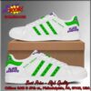 Black Sabbath Green Stripes Style 2 Adidas Stan Smith Shoes