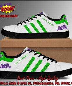 black sabbath green stripes style 1 stan smith low top shoes 3 x0NpR