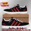 Creedence Clearwater Revival Red Stripes Style 1 Adidas Stan Smith Shoes