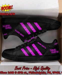 david guetta dj purple stripes adidas stan smith shoes 3 CKO8v
