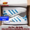 Denon DJ Blue Stripes Personalized Name Style 2 Adidas Stan Smith Shoes