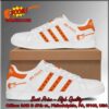 Dire Straits Orange Stripes Style 2 Adidas Stan Smith Shoes