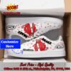 The Black Eyed Peas White Stripes Personalized Name Adidas Stan Smith Shoes