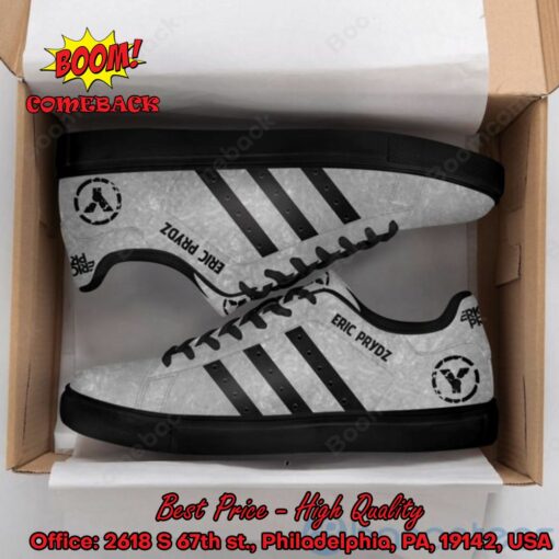 Eric Prydz DJ Black Stripes Style 2 Adidas Stan Smith Shoes