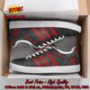 Eric Prydz DJ Red Stripes Style 2 Adidas Stan Smith Shoes