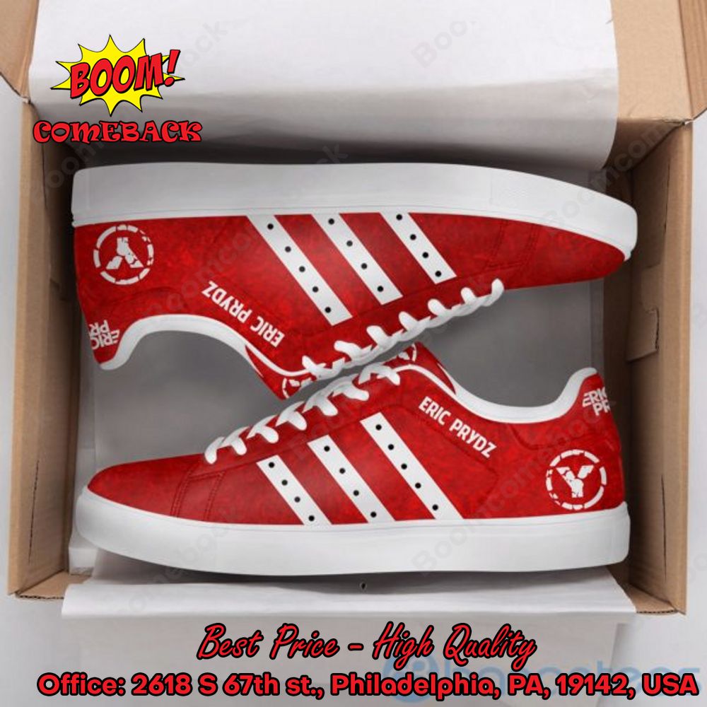 Eric Prydz DJ White Stripes Style 3 Adidas Stan Smith Shoes