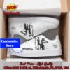 Fleetwood Mac Red Stripes Personalized Name Adidas Stan Smith Shoes