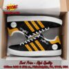 Genesis Navy Yellow Red Stripes Adidas Stan Smith Shoes