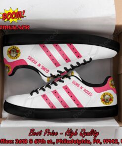 guns n roses pink stripes style 1 adidas stan smith shoes 3 MxZTx