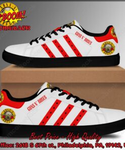 guns n roses red stripes style 2 adidas stan smith shoes 3 Xlh5g