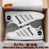 ACDC White Stripes Adidas Stan Smith Shoes
