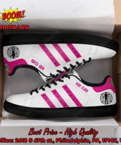 kid cudi pink stripes style 1 adidas stan smith shoes 3 AP04c