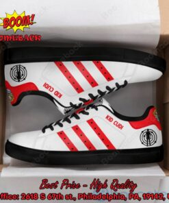 kid cudi red stripes style 1 adidas stan smith shoes 3 QA2aC