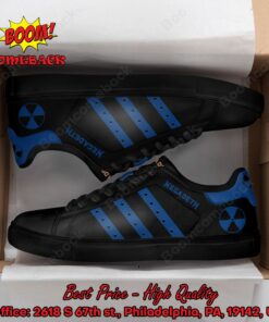 Megadeth Navy Stripes Style 2 Adidas Stan Smith Shoes