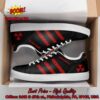 Megadeth Red Stripes Style 1 Adidas Stan Smith Shoes