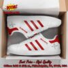 Megadeth White Stripes Style 1 Adidas Stan Smith Shoes