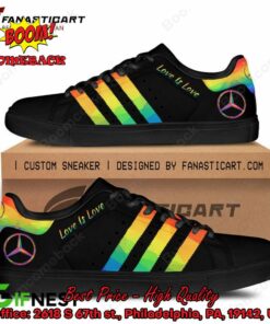 Mercedes-AMG Petronas LGBT Love Is Love Adidas Stan Smith Shoes