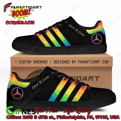 Mercedes-AMG Petronas LGBT Love Is Love Adidas Stan Smith Shoes