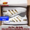 Migos Golden Stripes Personalized Name Style 1 Adidas Stan Smith Shoes