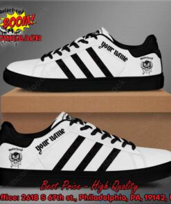 motorhead black stripes personalized name style 1 adidas stan smith shoes 3 o8hxe