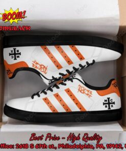 my chemical romance orange stripes style 1 adidas stan smith shoes 3 KH1j4