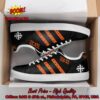 My Chemical Romance Orange Stripes Style 1 Adidas Stan Smith Shoes
