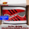Naughty By Nature Black Stripes Personalized Name Style 2 Adidas Stan Smith Shoes