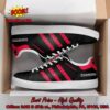 Nickelback Pink Stripes Style 2 Adidas Stan Smith Shoes