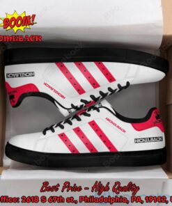 nickelback pink stripes style 2 adidas stan smith shoes 3 ShgrI