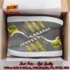 Nirana Rock Band Yellow Stripes Style 2 Adidas Stan Smith Shoes