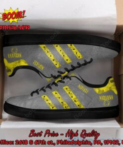 nirana rock band yellow stripes style 3 adidas stan smith shoes 3 GLEuD
