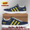 Nirvana Yellow Stripes Style 5 Adidas Stan Smith Shoes