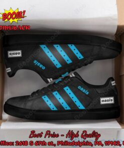 oasis aqua blue stripes adidas stan smith shoes 3 66M0i