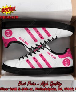 Pink Floyd Pink Stripes Style 1 Adidas Stan Smith Shoes