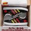 Pink Floyd Purple Stripes Style 2 Adidas Stan Smith Shoes