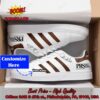 PRS Guitars Brown Stripes Personalized Name Style 1 Adidas Stan Smith Shoes