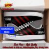 Public Enemy Black Stripes Personalized Name Adidas Stan Smith Shoes