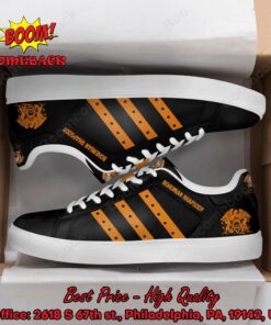 Queen Bohemian Rhapsody Orange Stripes Style 2 Adidas Stan Smith Shoes