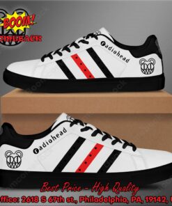 radiohead black and red stripes adidas stan smith shoes 3 fE7uG