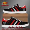 Radiohead Red Stripes Style 1 Adidas Stan Smith Shoes