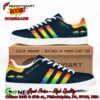 Red Bull Racing Brown Stripes Style 2 Adidas Stan Smith Shoes