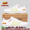 Red Bull Racing Yellow Stripes Style 2 Adidas Stan Smith Shoes