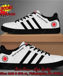 red hot chili peppers black stripes style 1 adidas stan smith shoes 3 qyCCT
