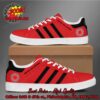 Soundgarden Red Stripes Style 1 Adidas Stan Smith Shoes