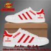 Scorpions Red Stripes Style 2 Adidas Stan Smith Shoes