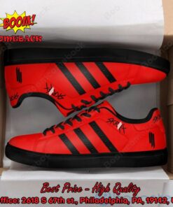 skrillex black stripes style 3 adidas stan smith shoes 3 h22lX