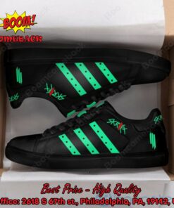 skrillex green stripes adidas stan smith shoes 3 xjfxs