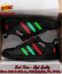 skrillex red green and green wrasse stripes style 2 adidas stan smith shoes 3 fCyBi